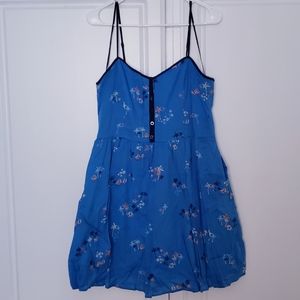 LAUREN CONRAD Blue Boat Dress